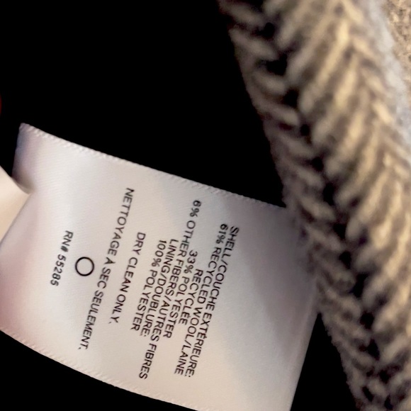 NWOT Grey “Express” Trench Coat XS/TP water resistant - Picture 3 of 9